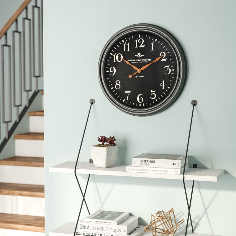 Latitude Run® Wall Clock And Reviews Wayfair